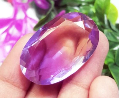 Brazilian Doublet Alexandrite 45.45 Ct Certified Loose Gemstones With Free Gift - Image 1 of 4