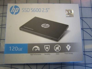 HP SSD S600 2.5" 120 GB Internal Solid State Drive NEW - Picture 1 of 2