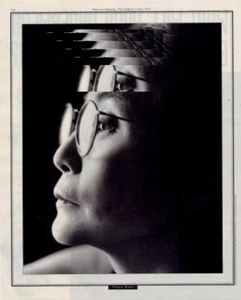 Yoko Ono John Lennon Magazine Photo 1992 - Picture 1 of 1