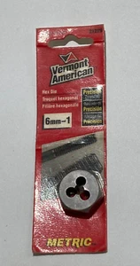 Vermont American 21229, 6mm-1 Metric Die- 2pc. - Picture 1 of 4