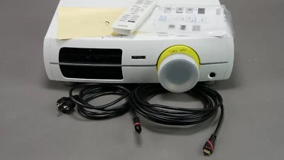 EPSON Beamer LCD PROJECTOR MODEL H416B + Fernbedienung - Bild 1 von 4