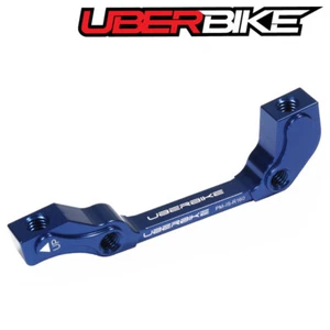 UBERBIKE VORDERER PFOSTEN AUF IS 180 MM SCHEIBENBREMSHALTERUNG ADAPTER - BLAU - Bild 1 von 1