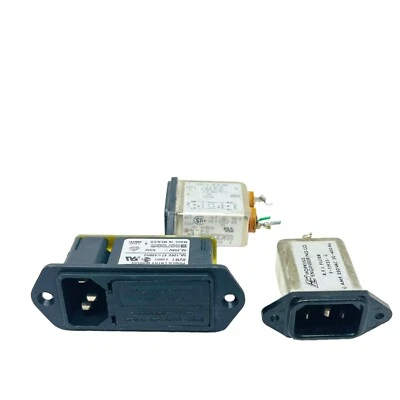 3 pcs Assorted Power Entry Module- Corcom and Hopkins - Image 1 of 4