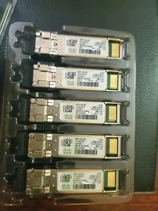 OPEN USED CISCO ORIGINAL SFP-10G-SR-S WITH HOLOGRAM GENUINE GOOD CONDITION - Picture 1 of 9