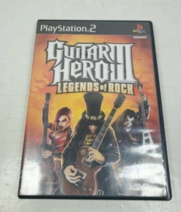 Guitar Hero lll 3 Legends of Rock Playstation 2 PS2 Complete - Picture 1 of 4