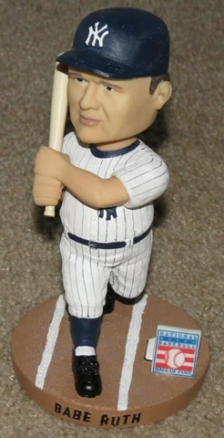 Babe Ruth New York Yankees Bobblehead Hall of Fame - Bobble Dobbles Cover