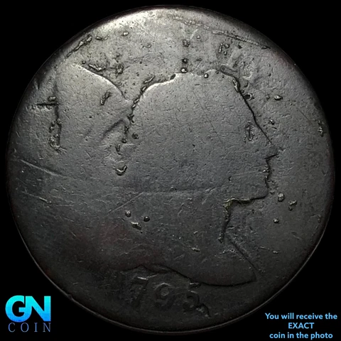 1795 Liberty Cap Large Cent  #E5520 Cover