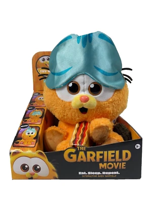 Peluche interactivo Garfield The Movie Eat Sleep Repeat Baby Garfield 10" Foto 1 de 4