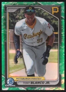 2024 Bowman - Chrome Prospects Luna Glow Tony Blanco Jr. #BCP-132 Pirates - Picture 1 of 2