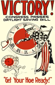 Decor Poster.Home interior design.Room wall print.Daylight Saving Bill art.6891 - Picture 1 of 1