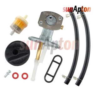 Petcock & Fuel Line For Arctic Cat 0470-344 0470-363 0470-365 0470-401 0470-445 - Picture 1 of 6