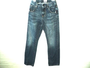 Gap Kids Boy's Jeans Size 14 Slim Straight Blue 27" Inseam Distressed - Picture 1 of 5