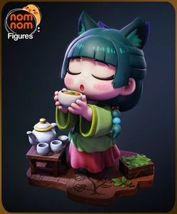Chibi MaoMao - The Apothecary Diaries - Fan Art Figur - Resin 3D Druck 66mm - Bild 1 von 6
