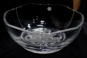 Tiffany & Co Urlaub Kristall Schale Hergestellt in Japan 8"x3" - Bild 1 von 7