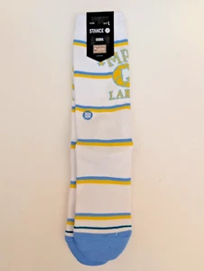 STANCE Throwback MPLS LAKERS Crew Socks Mens Large 9-13 NBA HWC - Picture 1 of 5