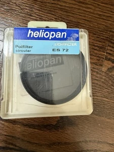 HELIOPAN Lichtfilter ES 72 Polfilter Circular Polarizer - Picture 1 of 2
