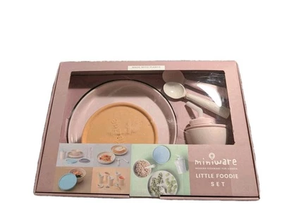 Miniware Little Foodie prato/tigela conjunto de sucção para bebê/criança - Imagem 1 de 3