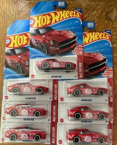 Hot Wheels Datsun 240z Red Edition Lot of 7 - Picture 1 of 1