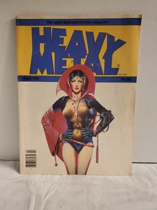 Revista de fantasía ilustrada vintage HEAVY METAL edición de abril de 1983 - Imagen 1 de 3