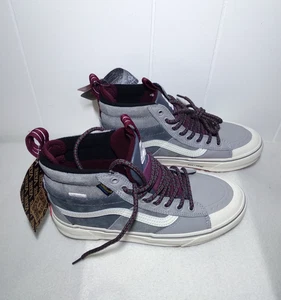 Vans Women's Size 9.0 Sk8-Hi Mte-2  Pewter Drizzle VN0A5HZZ51P Sneaker Boot NEW - Picture 1 of 14