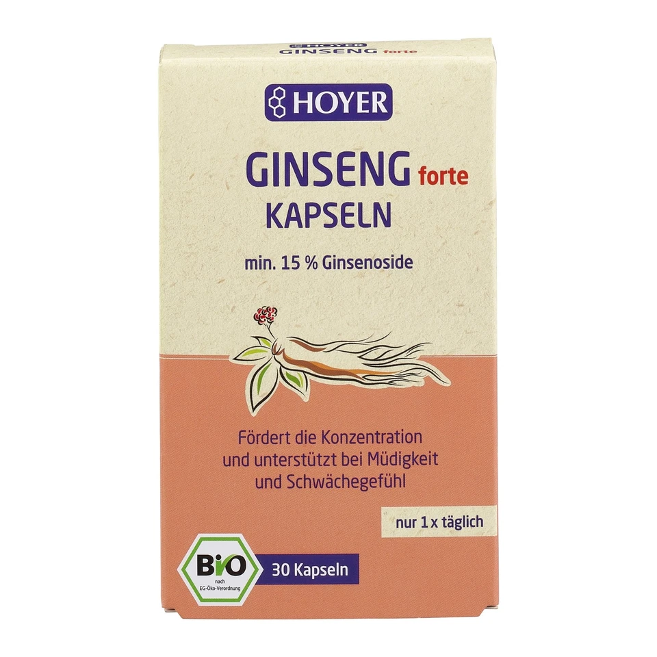 HOYER BIO Ginseng Kapseln