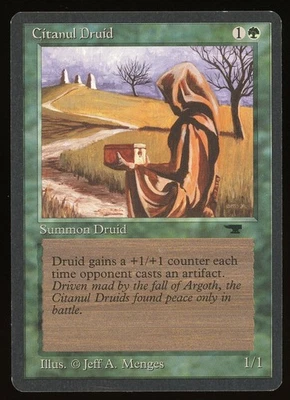 1994 MTG Magic the Gathering Card Antiquities Golgothian Sylex Raw LP TCG - Image 1 of 3