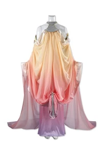 Costume cosplay donna regina Star Wars nuovo film Halloween vestito lago - Foto 1 di 12