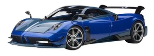 AUTOart 1/18 Pagani Huayra BC Metallic Blue/Blue Carbon Finished Product 78277 - Picture 1 of 9