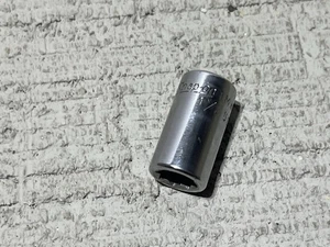 Snap-on TM-408 Chrome 1/4" Shallow Socket - Picture 1 of 5
