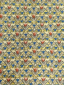 Hermes Mens Silk Luxury Necktie France 7775 FA Yellow Red Floral W 3.5” L 57” - Picture 1 of 13