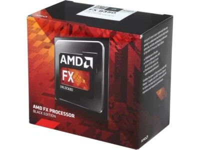 AMD FX8350 FX 8350 Black Edition FD8350FRW8KHK 4GHz AM3+ 8-Core Processor CPU  - Image 1 of 4