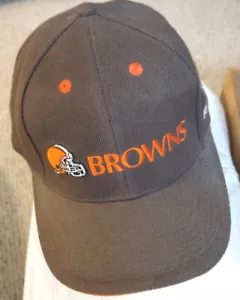 Cleveland Browns Puma Hat 1990's Vintage NFL ProLine Authentic - Picture 1 of 10