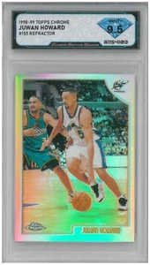 1998-99 Topps Chrome Juwan Howard #155 Refractor 💎 DSG 9.5 Mint+ - Bild 1 von 2