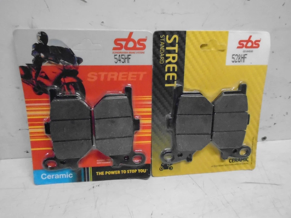 YAMAHA XS750 SPECIAL TRIPLE SPECIAL PASTILLAS DE FRENO DELANTERAS SBS CERÁMICA 545HF 528 HF  Foto 1 de 1