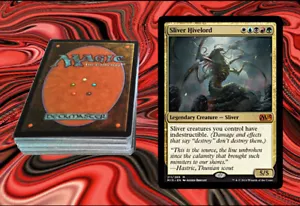SLIVER HIVELORD EDH COMMANDER DECK Magic the Gathering MTG 100 cards - SLIVERS - Picture 1 of 9