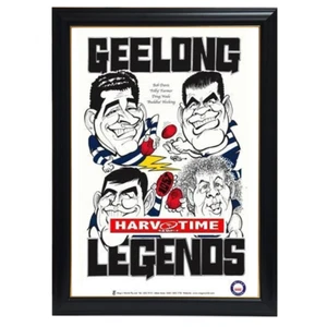 Weg Geelong Legends Print Framed - Bild 1 von 1