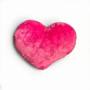 Pink Heart Shaped Valentine’s Pillow Plush - Picture 1 of 4