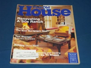 2000 NOVEMBER THIS OLD HOUSE MAGAZINE - RENOVATING A 50'S RANCH COVER - H 9299 - Picture 1 of 2