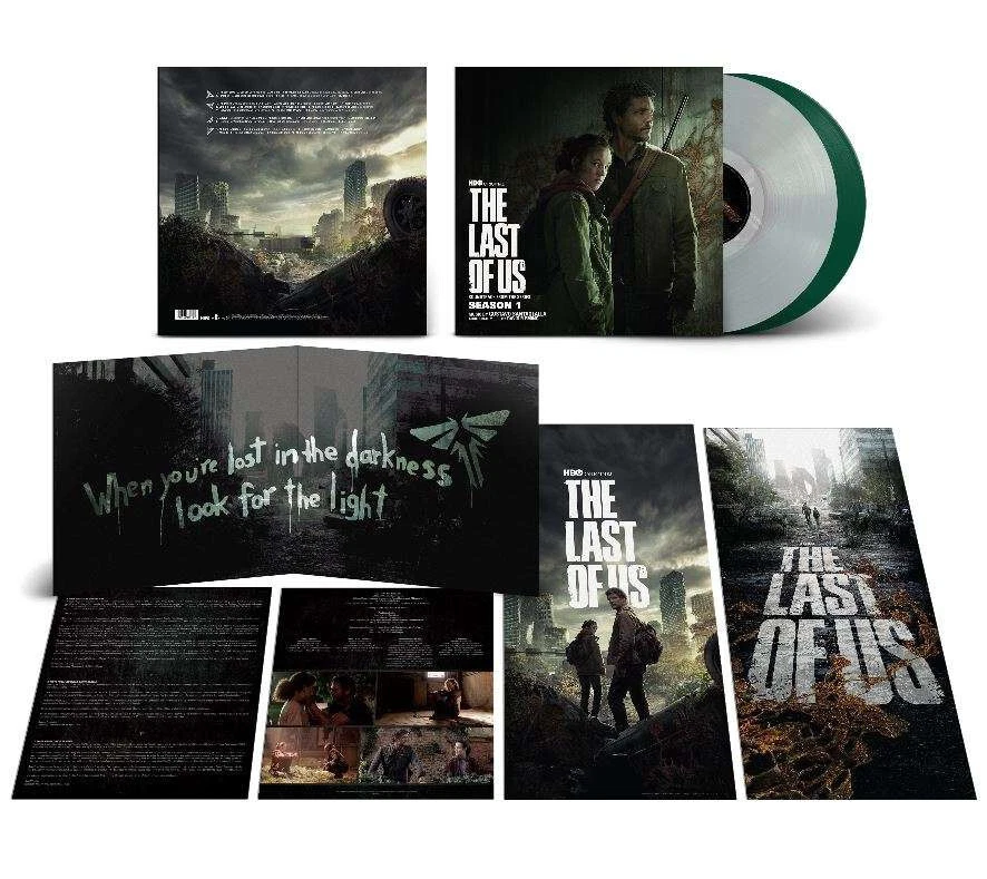 THE LAST OF US - OST - 2LP / Clear + Green Vinyl (Gustavo Santaolalla) - Bild 1 von 1