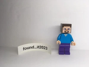 LEGO Minifigur Steve Min009 Minecraft Minifiguren Figur Mann lose wie besehen. - Bild 1 von 4
