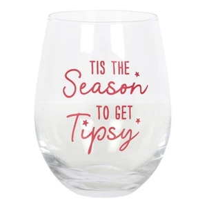 Season to Get Tipsy Stemless Glass - Picture 1 of 1