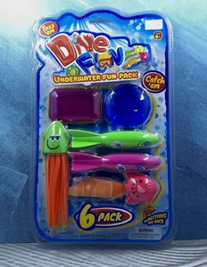 Tauchspaß Unterwasser Pool Spielzeug - 6x Stück Spielzeug Paket - Bild 1 von 7
