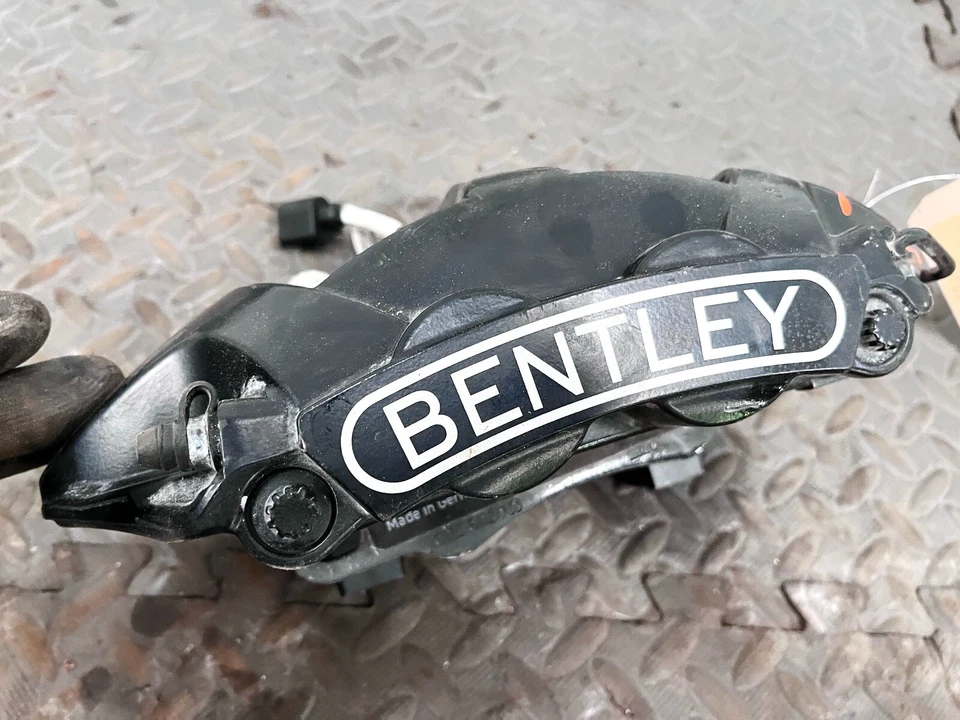 19-24 BENTLEY CONTINENTAL GT REAR LEFT LH DRIVER SIDE BRAKE CALIPER OEM - Image 1 of 4