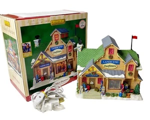 LEMAX Lands End Outfitter Sears Exclusive Christmas Village House Box FLAW - Picture 1 of 9