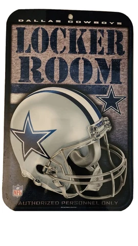 Dallas Cowboys Locker Room Authorized Personnel Only Cover