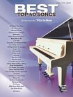 Best Top 40 Songs: '90S To Now Music Book Piano/Vocal/Guitar Songbook Brand New