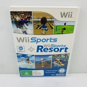 Wii Sports + Wii Sports Resort Nintendo Wii Game PAL Complete Tested/Working - Picture 1 of 4