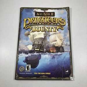 CD-ROM Age of Sail II: Privateer's Bounty SOLO MANUAL - Imagen 1 de 3