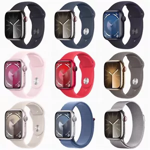Apple Watch Series 9 41mm 45mm GPS + WiFi + Cellular - Very Good - Picture 1 of 17