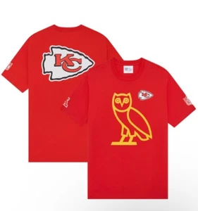 Kansas City Chiefs OVO x NFL OG Owl T-Shirt – Red - Picture 1 of 5